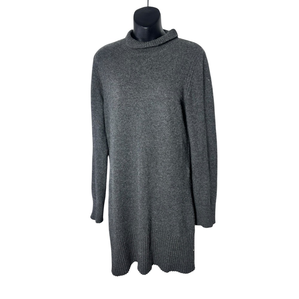 Frame women's large 100% cashmere long sleeve dress turtleneck capsule soft